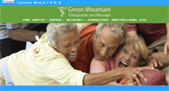 Desktop Screenshot of greenmountainchiro.com